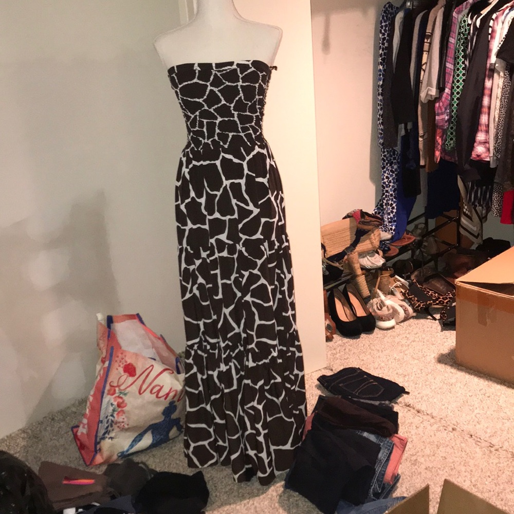Stunning Michael kors animal print maxi dress